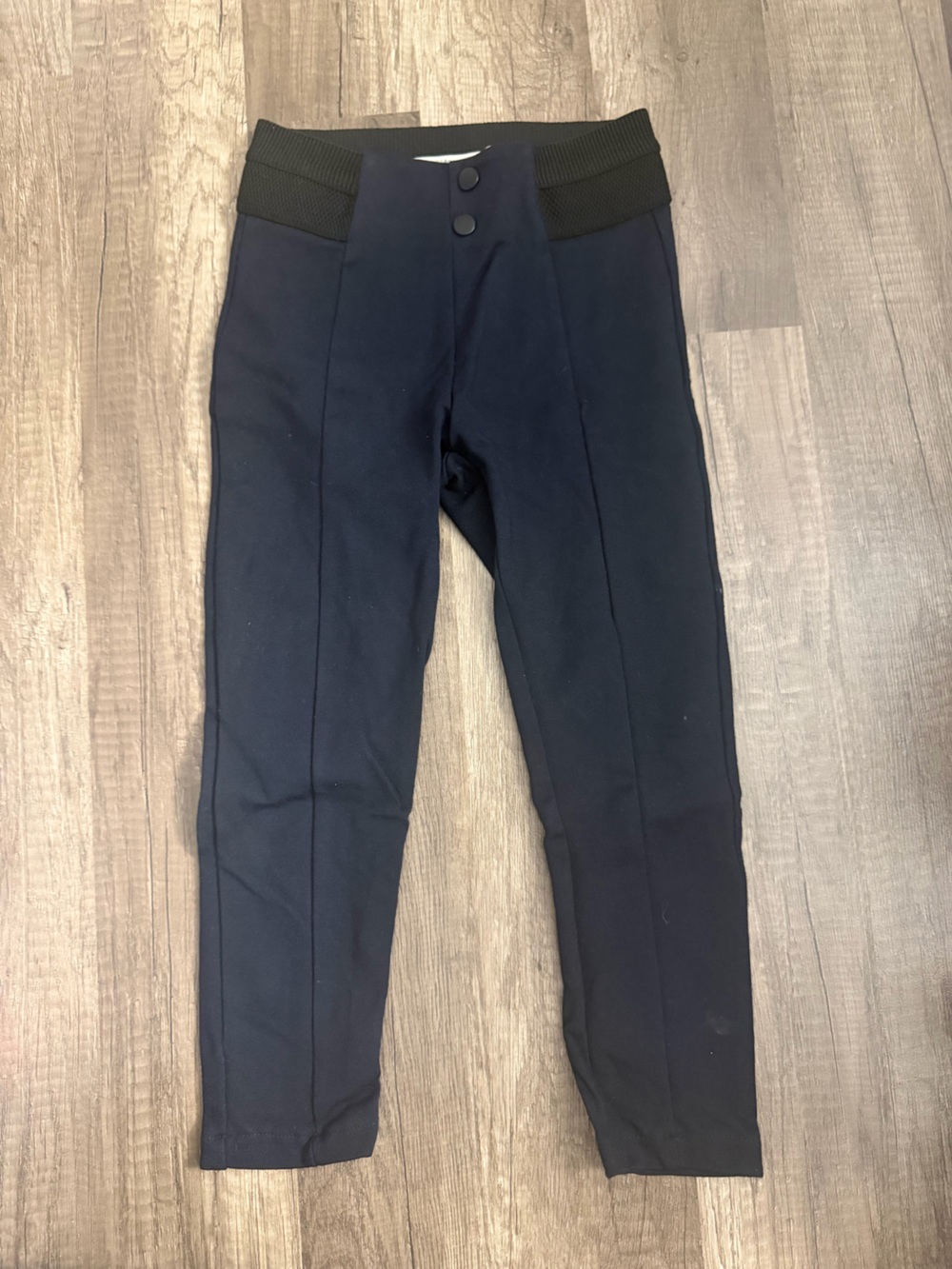 Zara Navy Blue Kids Pull-On Leggings